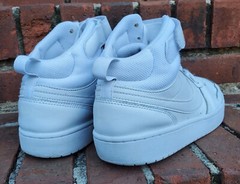 ☆NIKE☆AIR FORCE 1☆YOUTH SZ.7☆CD7782-100●White On White●Clean &In Great Condition