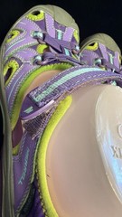 MERRELL Hydro Waterproof Sandals Close Toe Big Kids Size 5 M Purple Hiking Shoes