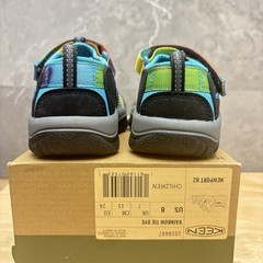 Keen Newport H2 Hybrid Sandal Rainbow Tie Dye Water Sandal NEW Little Kid Size 8