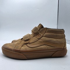 Vans Sk8-Mid Reissue V MTE Kids Size 2 Apple Cinnamon Brown Shoes Walking Casual