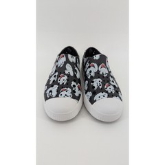 Native Shoes Jefferson Disney Mickey Mouse Black White Slip On Sneakers M3 W5