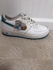 Nike Air Force 1 Space Jam Low Top Bugs & Lola Bunny 7Y DM3353-100