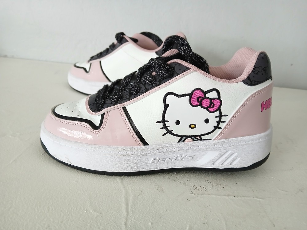 Hello Kitty Skate Shoes Black Pink White Edition Roller Sneakers Size 4
