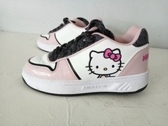 Hello Kitty Skate Shoes Black Pink White Edition Roller Sneakers Size 4