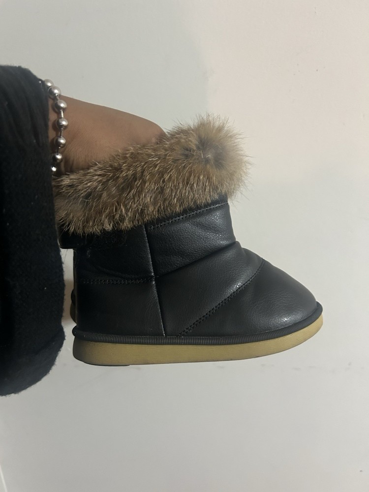 Fur Lined Winter Boots Non Slip Waterproof 11 Little Kids