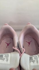 Nike Jordan Max Aura 5 GS White Soft Pink Size 6.5Y Women 8 FD878 W/Box