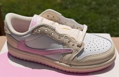Jordan 1 Retro Low OG SP Travis Scott Shy Pink (PS) (Size 12C) IQ7605-100
