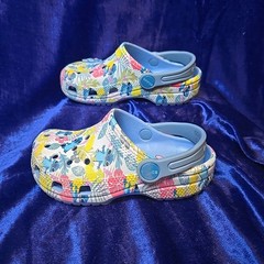 Crocs Disney Stitch Classic Clog Size C10 Lilo & Stitch Tropical