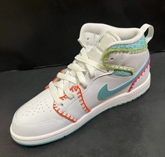 Sz 3Y – NIKE JORDAN 1 MID SE (PS) MULTI-COLOR [DM9648-100] WMNS 4.5 NEW