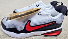 NEW Nike Air Max Nova GS White Red Black Unisex Kids Athletic Sneakers 5.5Y