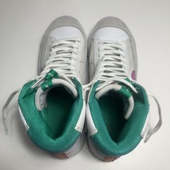 Nike Youth Blazer Mid 77 Dance White Green Pink Shoes Sz 7Y