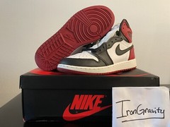 Nike Air Jordan 1 Retro High OG ‚Bred Toe‘ Size 7.5W/6M