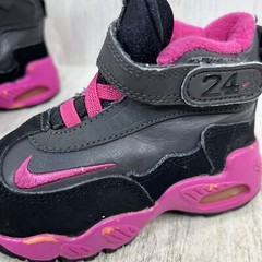 Nike Air Griffey Max 1 (TD) Size 4C Black & Pink Retro 552985-006
