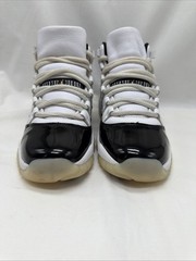 Air Jordan 11 Retro GS Gratitude White Black Metallic Gold 378038-170 Size 6Y