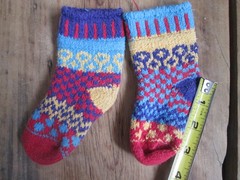 Solmate Firefly Mismatched with Love Baby Toddlers Hippy Colorful Knit Cotton