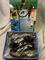Air Wave Youth Size 13 Wheel Roller Shoes, Black and Green, New In Box