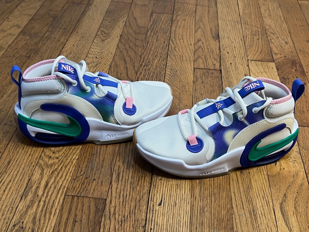 Nike Air Zoom Crossover 2 SE GS Sail Purple Kids Basketball FN6675-500 sz 5.5Y