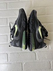 Nike Air Max 270 React Shoes Youth Size 6Y Black Barely Volt Sneakers BQ0103-008