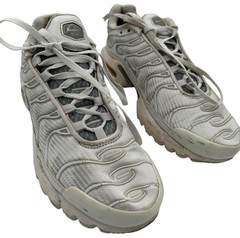 Nike Air Max TN Plus 655020-191 White Running Shoes Sneakers Size 5Y/6.5 Women