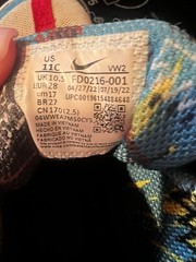 Size 11c Nike Kyrie Flytrap 6 SE Mid Black Multicolor (5-6 Years)
