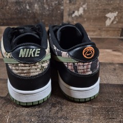 Nike Dunk Low SE GS Black Multi-Camo Kids 6Y Youth Boys DB1909-001