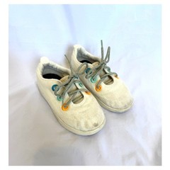 Allbirds Kids Smallbirds Wool Runner Sneakers Size 11 Natural White