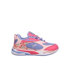 PUMA RsFast Rainbow Sunset Graphic Lace Up Toddler Girls Size 3 M Sneakers Casu