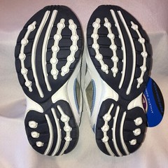 NEW Size 11-1/2 Childrens White with Light Blue Sport TENNIE 11.5M New~FREE SHIP