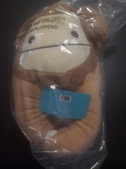 Original Squishmallows Plush Slippers Benny The Bigfoot Yeti Size 6-7