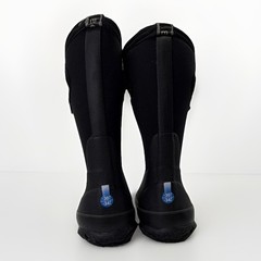 Bogs Classic High HA Kids Rain Boots Rubber Black US 10 EU 26 52065-001