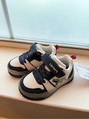 Carter’s Navy, White & Gray Dinosaur Toddler Sneakers