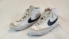 Size 7 (GS) – Nike Blazer Mid 77 White Black