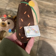 ORIGINAL SQUISHMALLOWS Christmas Reindeer Slippers Size 13-1 Kids Used