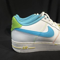 Nike Air Force 1 LV8 WCRD White Blue Green FJ4614-100 Sz 5.5 Youth Womens 7 NEW
