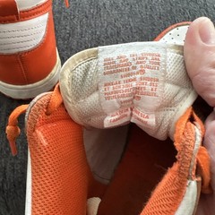 Nike Dunk High SP GS Syracuse Junior Youth Trainers White Orange US 5 DB2179-100