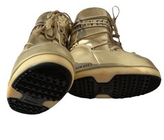 Moon Boot The Original Icon Metallic Gold Snow Boots Kids EU 31-34 US 13.5-2.5