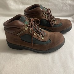 Timberland Brown & Olive Field Boots, Juniors / Youth Size 4M