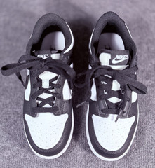 Nike Dunk Low Panda Black white kids size 2Y CW1588-100 Youth Sneakers shoes