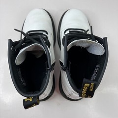 Dr. Martens White Smooth Leather Lace Up Combat Boots Women’s 5 Men’s 4 1460J