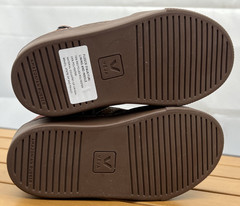 V-10 MID FURED SUEDE WALNUT PLATINE BARK SNEAKERS Size 8