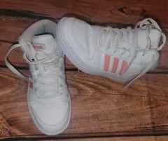 Adidas Hoops Mid 2.0 Kids Shoes Sz 4 1/2 4.5