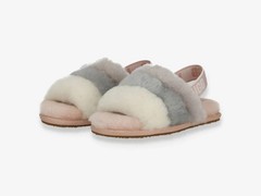 UGG Kids K FLUFF YEAH SLIDE Quilted Multicolor Size 3