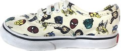 Limited Edition Kid’s Vans x Marvel Avengers Unisex Sneakers in White Multicolor