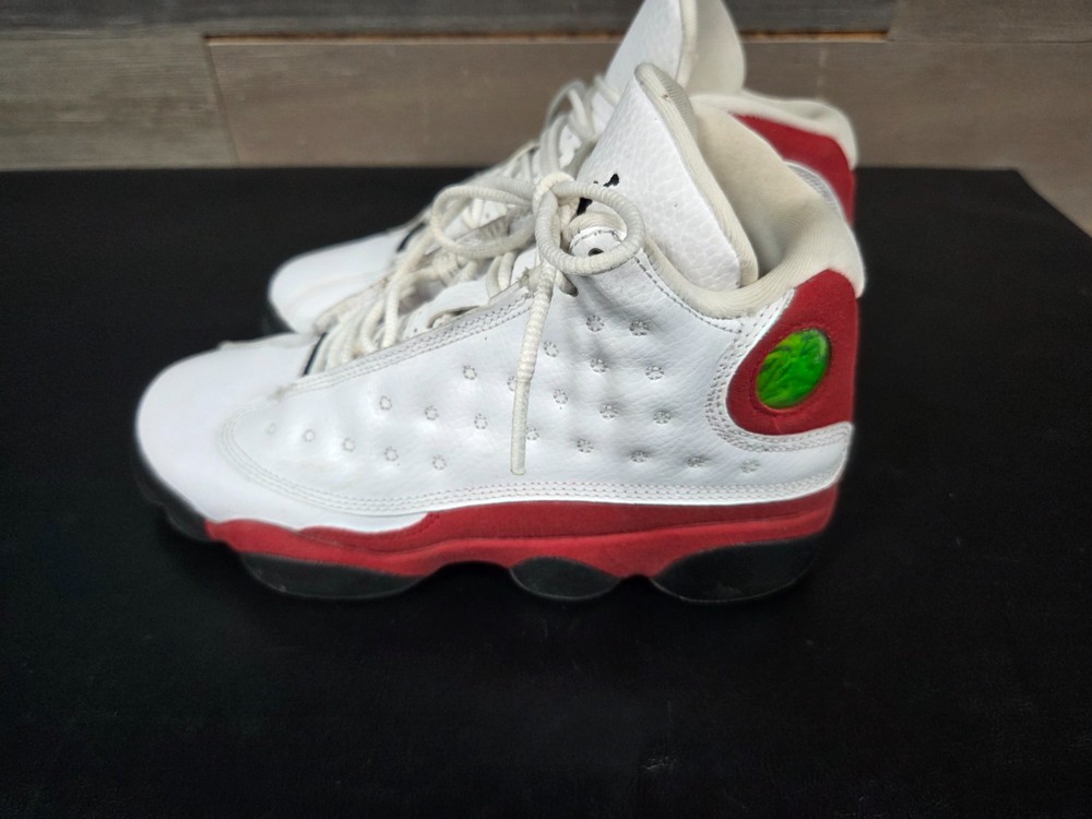 Nike Air Jordan 13 Retro Chicago White Varsity Red Black 414574-122 Kids 4.5Y
