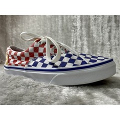 Vans Era Multi Color Checkerboard Red Blue Yellow Sneakers Kids Juniors 4.0