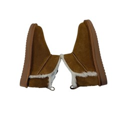 Koolaburra by UGG Koola Ultra Mini Chestnut Suede Boots Size 1 Kids 1167971K NEW