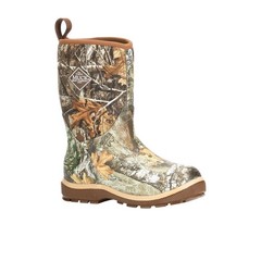 Muck Boot Element Realtree Edge Pull On Rain Boys Brown, Green Casual Boot