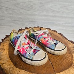 Converse All Star Low Top Shoes Unisex Youth Size 12 Tie Dye Rainbow