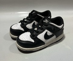 Nike Dunk Low Toddler Size 8C Panda White Black CW1589-100 TD Baby Sneakers