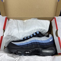 Nike Air Max 95 BB LTR (GS) Black/White/Lt Smoke Grey Sneaker 7Y II4130-018